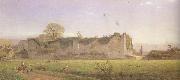 Henry George Hine,RI Amberley Castle (mk46) Spain oil painting artist